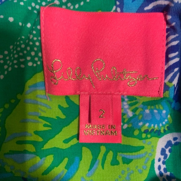 Lilly pulitzer NWOT Niki Romper SZ 2 - Picture 2 of 2